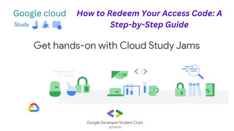 Google Cloud Study Jam For Redeem The Access Code Youtube