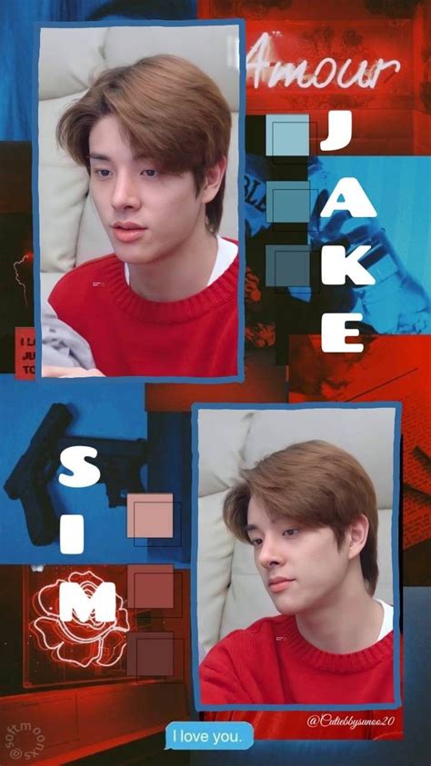 Pin By Camila Pulido On Enhypen Jake Sim Jake Kpop Wallpaper