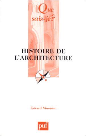 Amazon Histoire De L Architecture Num Ro Que Sais Je