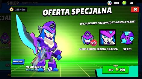 Kolega Kupuje Mecha Mortisa W Brawl Stars YouTube