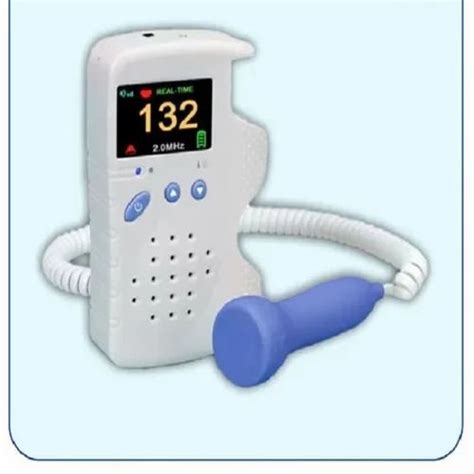 FD 200C Vcomin Hand Held Portable Fetal Doppler With Colored Display At