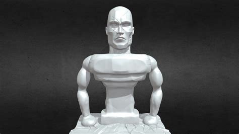 Giga Chad Stone Statue 3D print Model - Buy Royalty Free 3D model by ...