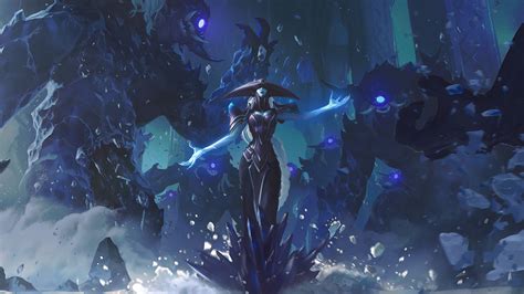 Blade Queen Lissandra Splash Art