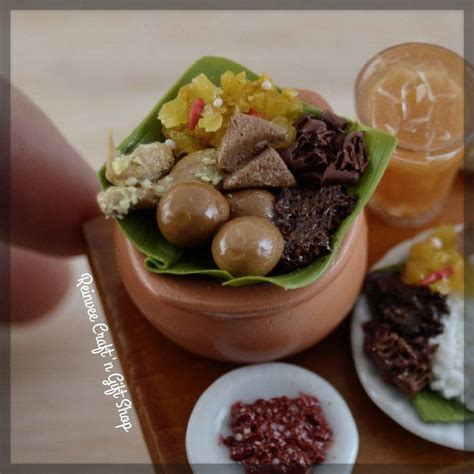 Gudeg Kendil Oleh Oleh Terbaik Khas Jogja Clay Miniature