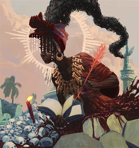 ArtStation - Oyá Orisha of Winds and Storms, Re'em Camargo | Oya orisha