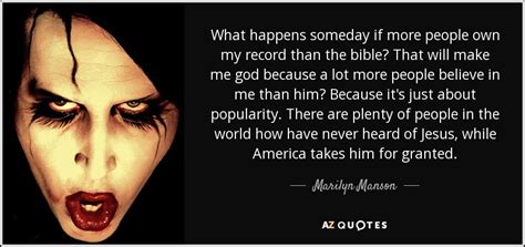 Marilyn Manson Jesus Quotes | Wallpaper Image Photo