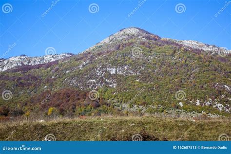 Mountain Scenery In Montenegro Stock Image Image Of Maple Leaf