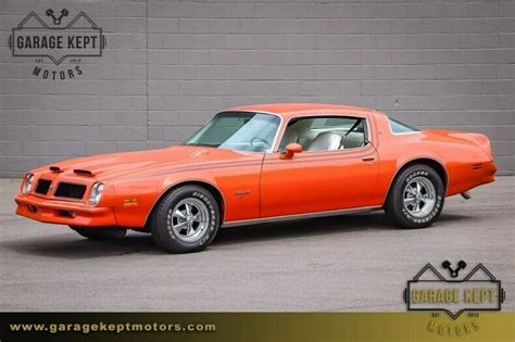 1976 Pontiac Firebird Espirit Orange Coupe 350 V8 51111 Miles For Sale