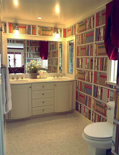 15 Ingenious Bathrooms That Embrace Your Love For Books