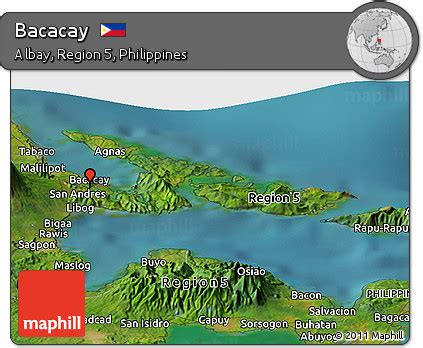 Free Satellite Panoramic Map Of Bacacay