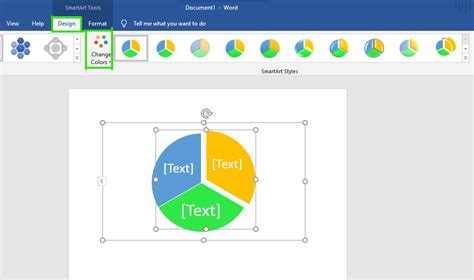 How To Insert Smartart In Microsoft Word Geeksforgeeks