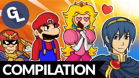 Super Smash Bros Comic Dub Compilation Gabaleth Youtube