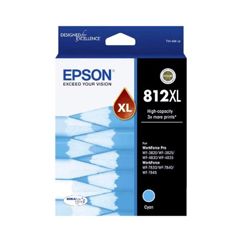 Genuine Epson 812XL Ink Cartridge High Yield Combo Value Pack Printzone