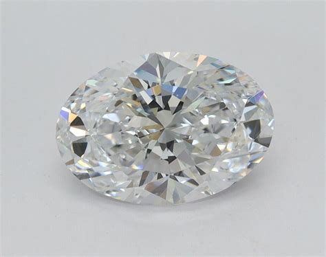 Ct Oval Lab Grown Loose Diamond Igi Certified D Vvs Free Ring