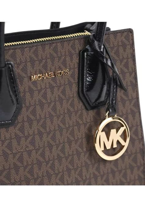 MICHAEL KORS Michael Kors Mercer Medium Messenger Signature Crossbody