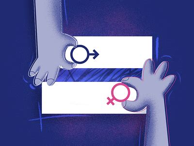 Gender equality illustration by annie Theo on Dribbble