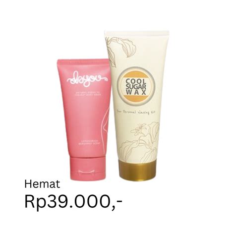 Jual New Cool Sugar Wax Kemasan Tube Lebih Praktis X Dayou Natural