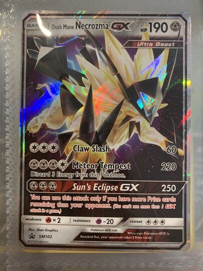 Mavin Dusk Mane Necrozma Gx Sm