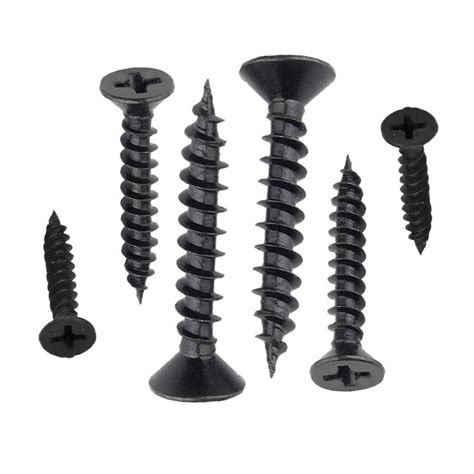 Phillips Cross Flat Head Drywall Screws Black Phosphorus Recessed Best