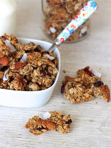 Chunky Homemade Granola The Bakermama