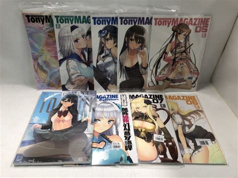 【未使用に近い】【3s06 129】送料無料 Tony Magazine 同人誌 8点＋tony画集 Naked Works 未開封の落札情報