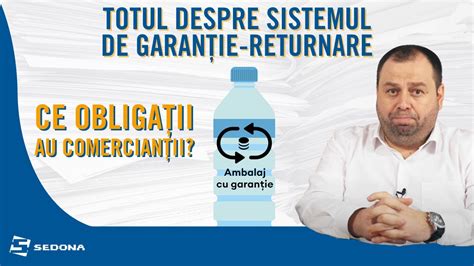 Sistemul De Garantie Returnare Sgr Returo Explicat Youtube