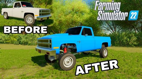 Farming Simulator 22 INSANE NEW FTS LIFT AND PAINT JOB FOR THE 84