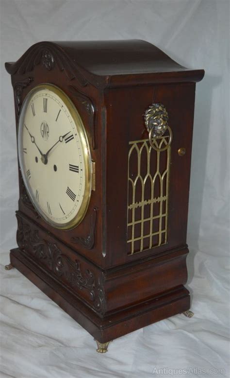 Antiques Atlas A Gwr Twin Fusee Bracket Table Clock