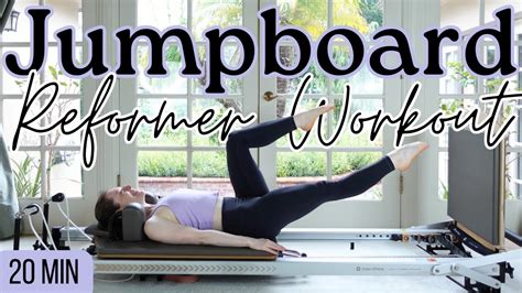 Pilates JUMPBOARD Reformer Workout Express LOWER BODY Burn 20 Min