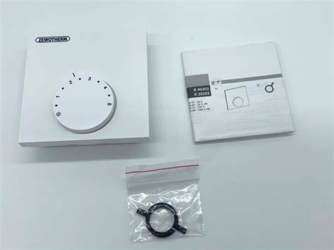 Zewotherm Raumthermostat 230V Fußbodenheizung Temperaturregler Aufputz