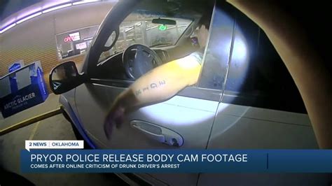 Pryor Police Release Body Cam Footage Of Arrest Youtube