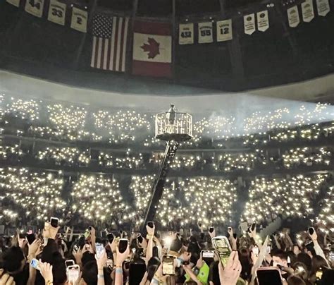 Billie Eilish Performing At The Ball Arena In Denver Colorado March