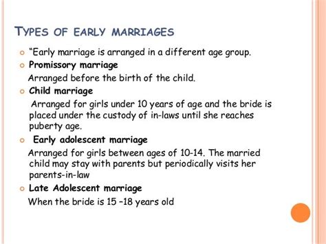 The Effects Of Early Marriage Among Young Adults Ghostwriterbooks X