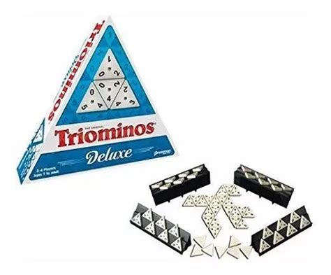 Tridomino Triominos Original Deluxe Domino Fichas De Luxo Mercadolivre