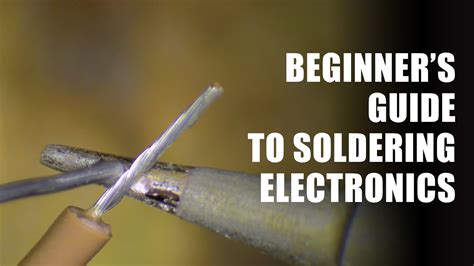 Beginners Guide To Soldering Electronics Part 1 Youtube