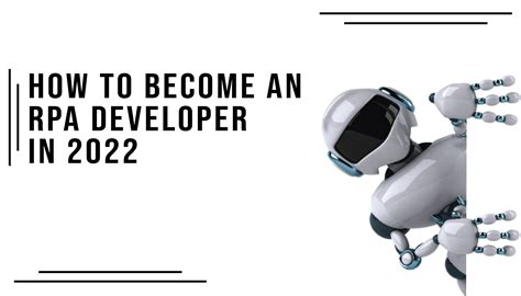 How To Become An Rpa Developer In 2024