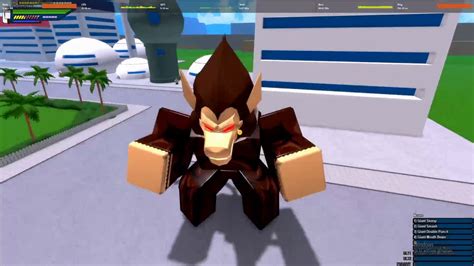 Dragon Ball Online Generations Great Ape Showcase Roblox Youtube