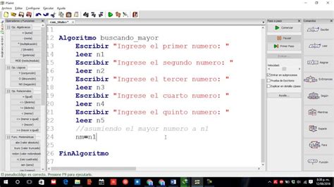 12 Algoritmos Con Pseint Estructuras Condicionales Sentencia