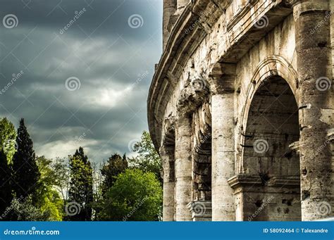 Colosseum 2 Stock Photo Image Of Touristic Italy Rocks 58092464