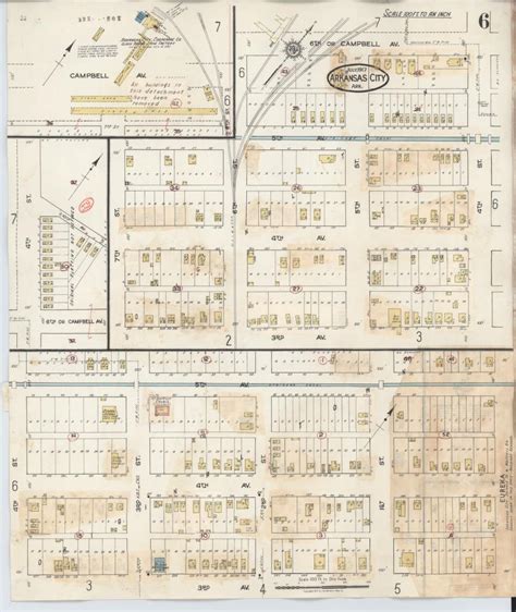 Image Of Sanborn Fire Insurance Map From Arkansas City Desha County