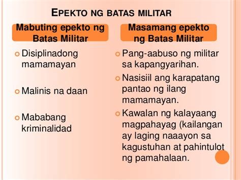 Ang Kahalagahan Ng Martial Law Igorota Kahala