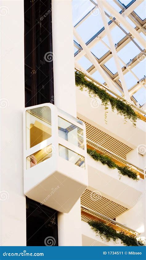 Elevator cage stock image. Image of exclusive, luxury - 1734511