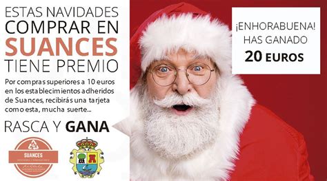 Suances lanzará estas Navidades la campaña Rasca y gana de apoyo al