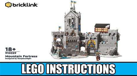 Lego Instructions Bricklink Mountain Fortress Designer