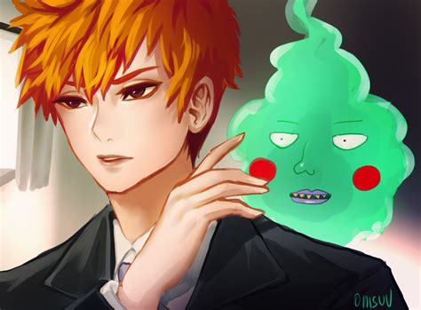 mob psycho 100 -- Reigen by onisuu on DeviantArt