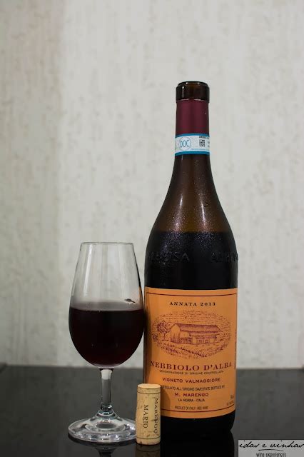 Provamos E Aprovamos Vinhos Mario Marengo Nebbiolo Dalba Doc