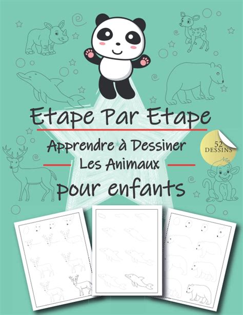 Buy étape par étape apprendre à dessiner les animaux pour enfants