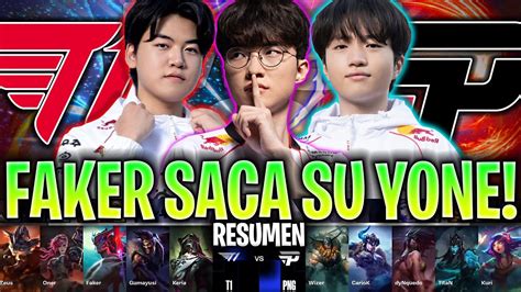 Faker Saca Su Yone Contra Brasil😱 T1 Vs Png Resumen Swiss Stage