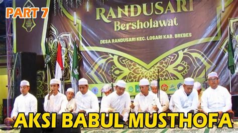 Lantunan Sholawat Dari Hadroh Babul Musthofa Pekalongan Acara Randusari