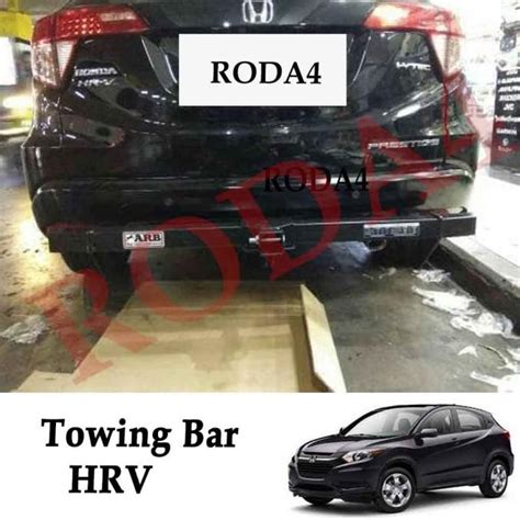 Jual Towing Bar Besi Bumper Belakang ARB HRV Panjang Full Rod4 Ayo Beli